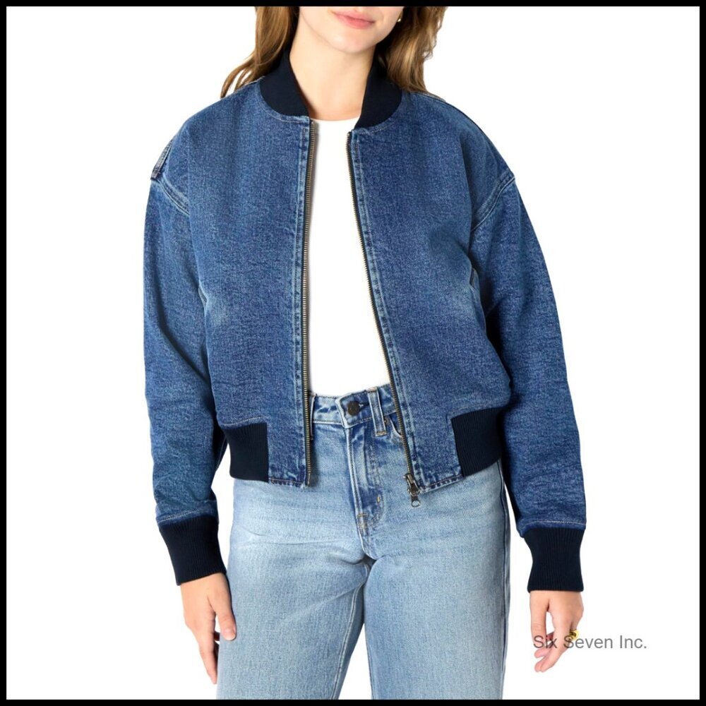 Relaxed Fit Bomber Jacket Water Repellent Polyester Classic Padded Chic Layering